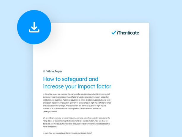 How to safeguard and increase your impact factor