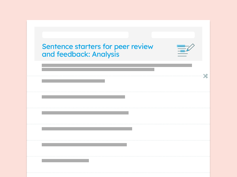 sentence starters for analysis